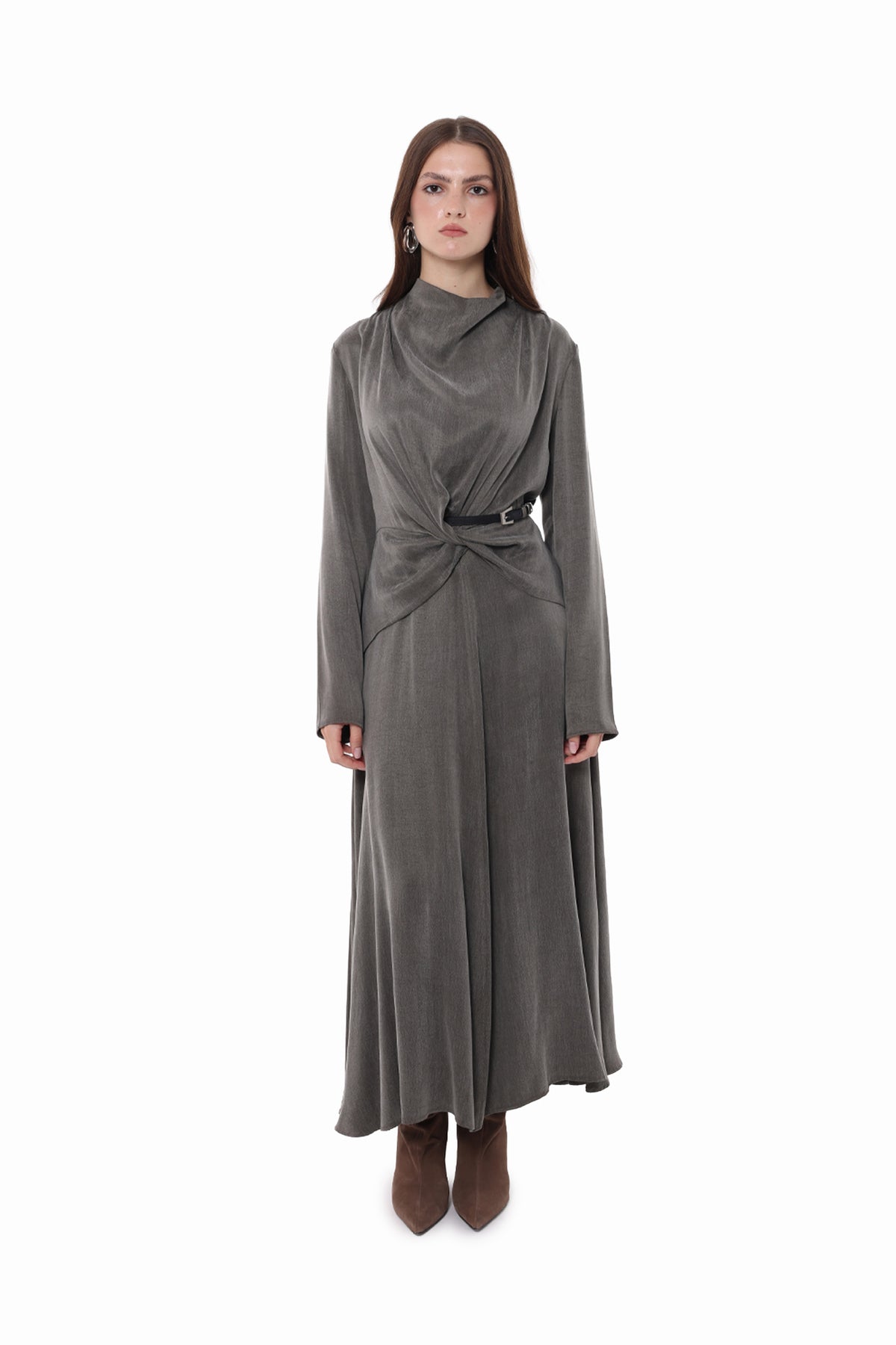 Vesper Dress — Smoke
