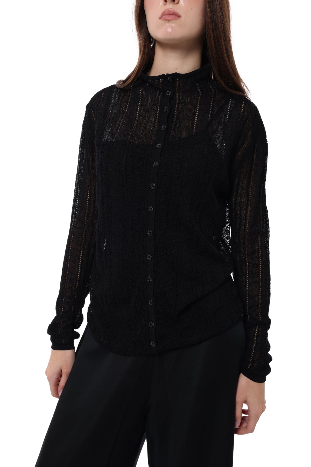 Lattice Cardigan
