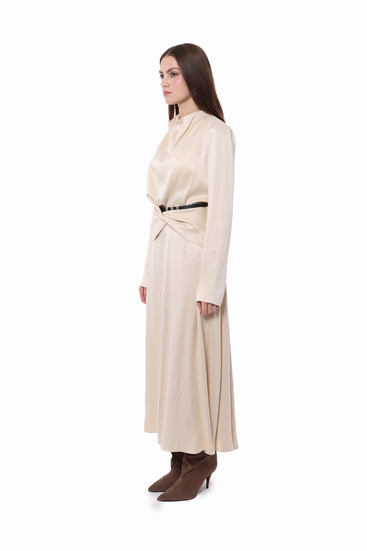 Vesper Dress - Ivory-3