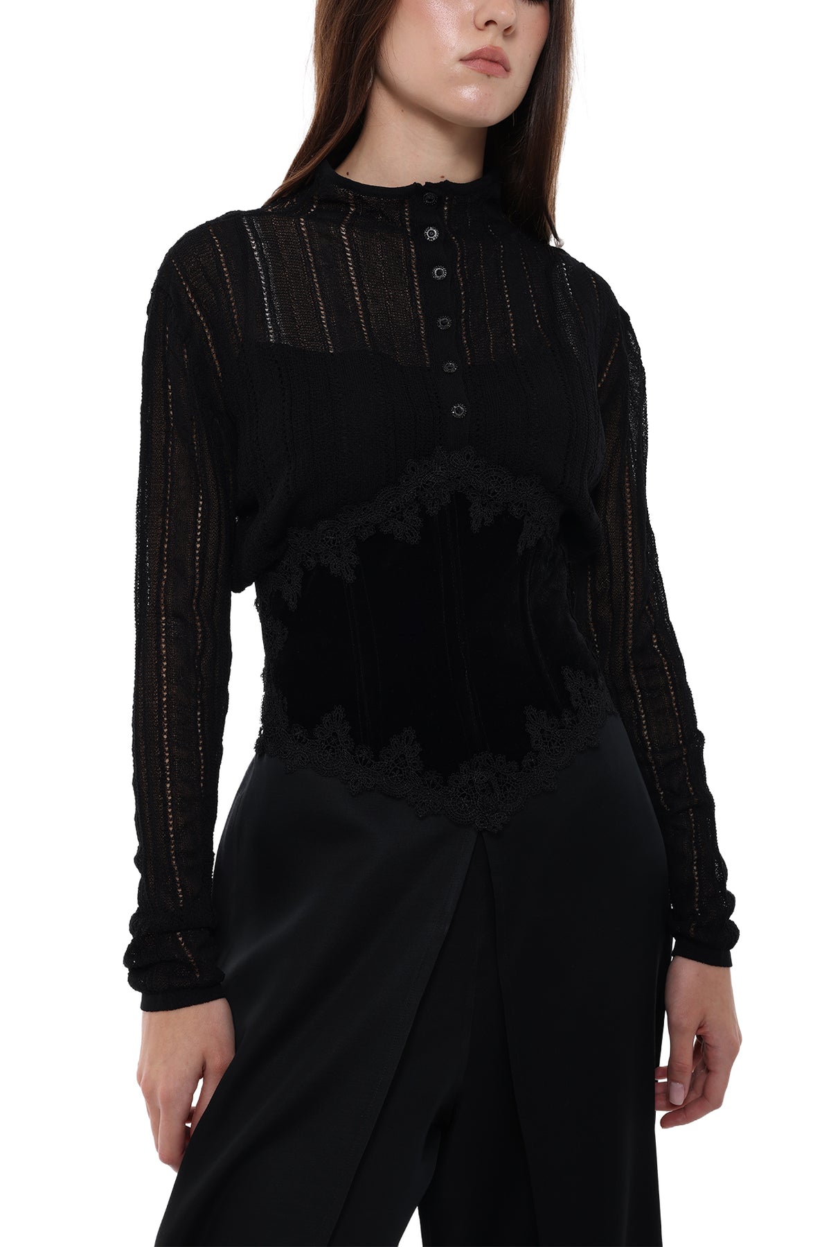 Lattice Cardigan-3