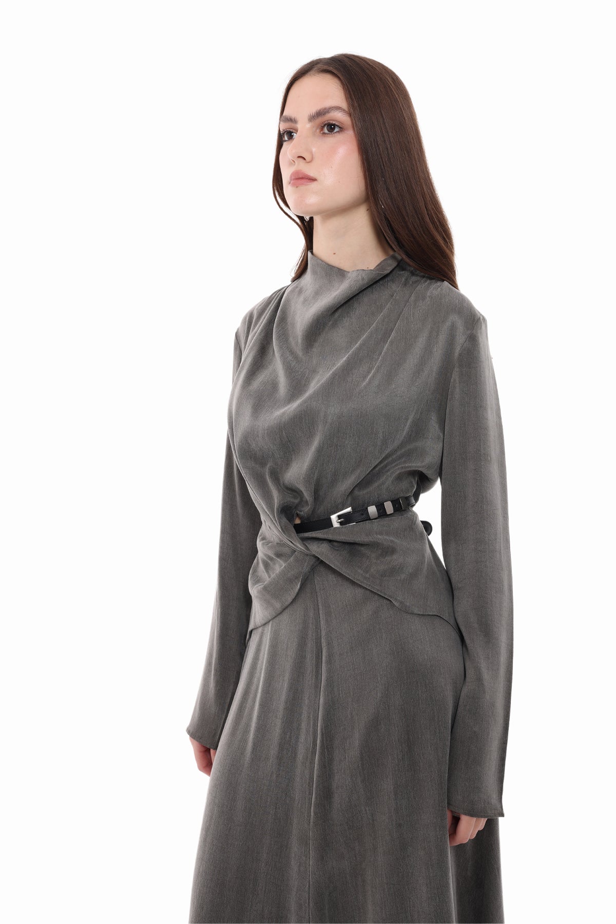 Vesper Dress — Smoke-6