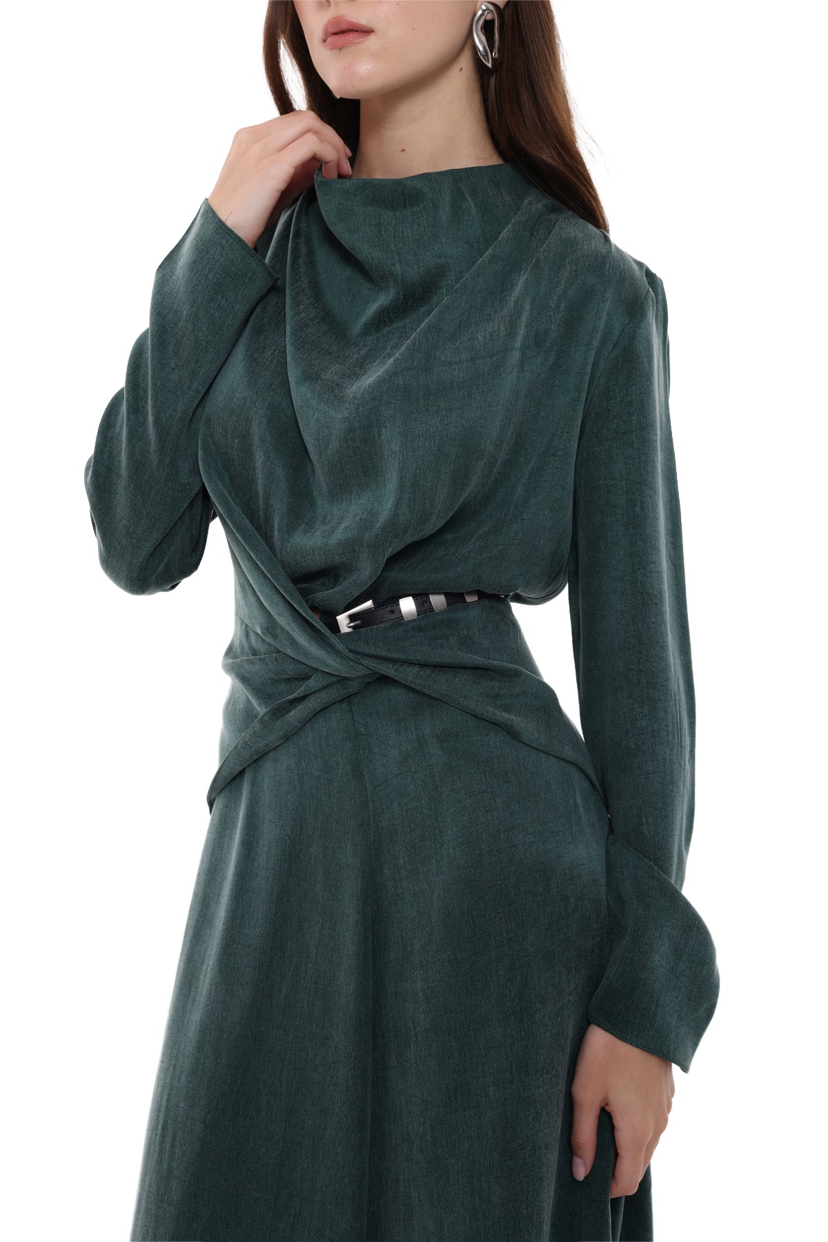 Vesper Dress - Teal-7