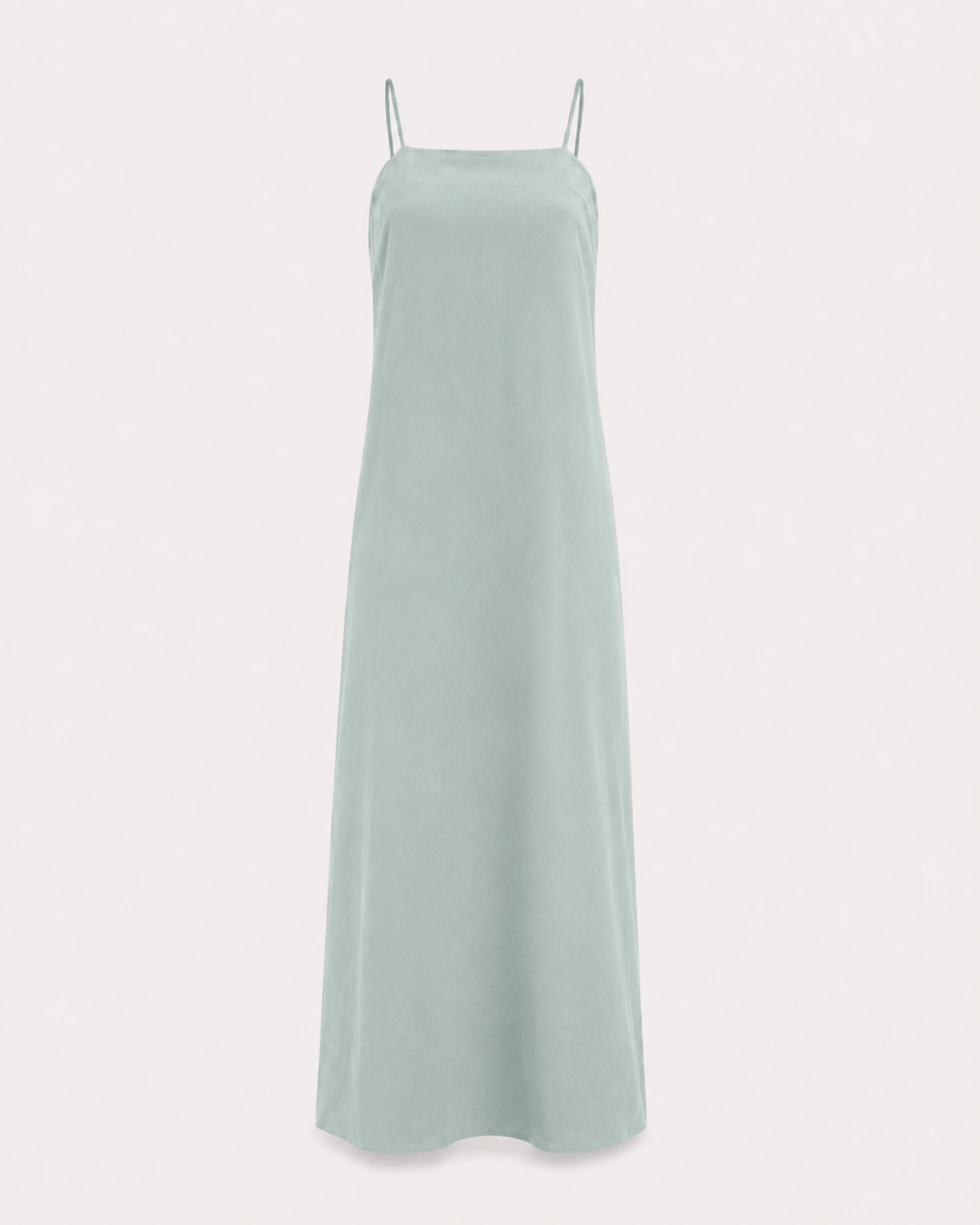 Aqua Jersey Slip Dress