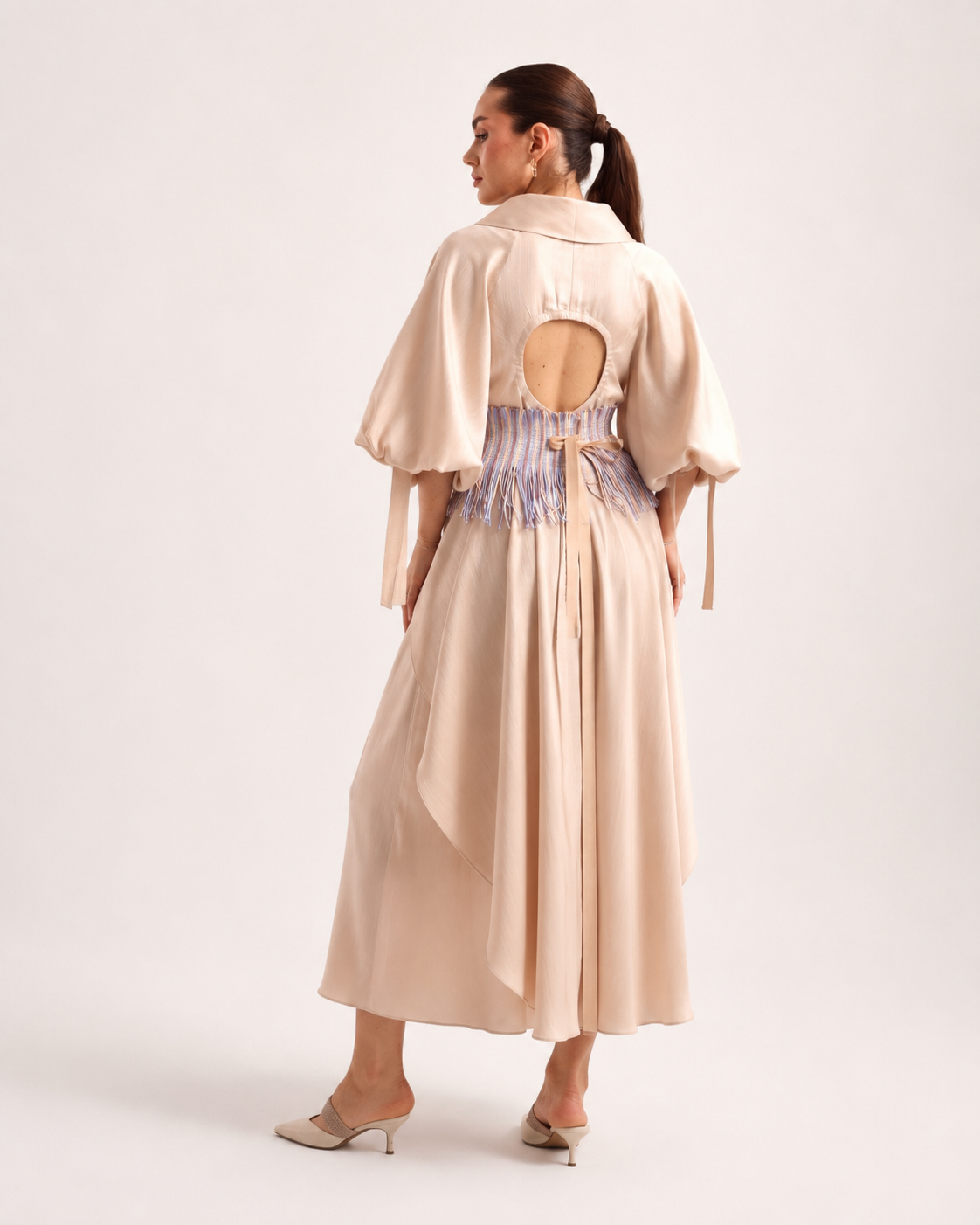 Purple Tassel Belt-4